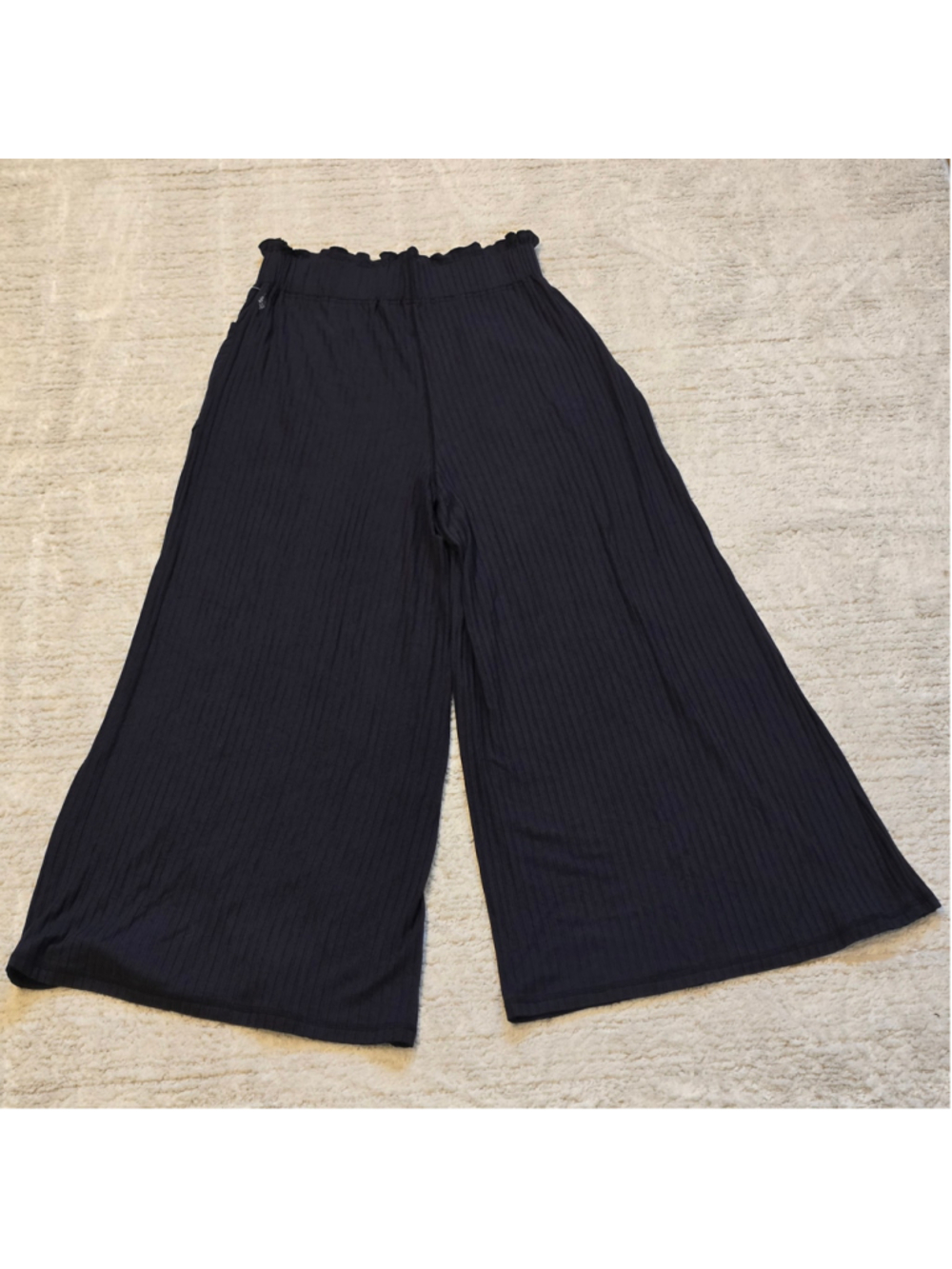 Women's Free People Wide Leg Pants Black Size M - Picture 6 of 6